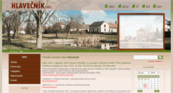 Desktop Screenshot of hlavecnik.cz